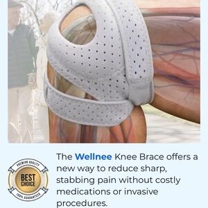 2-Well Knee Gray Knee Braces